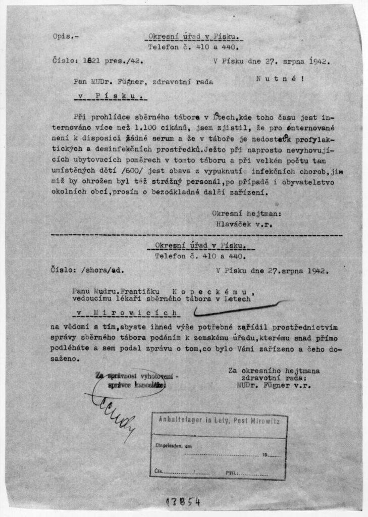 Hlášení zdravotního rady (Muzeum romské kultury)