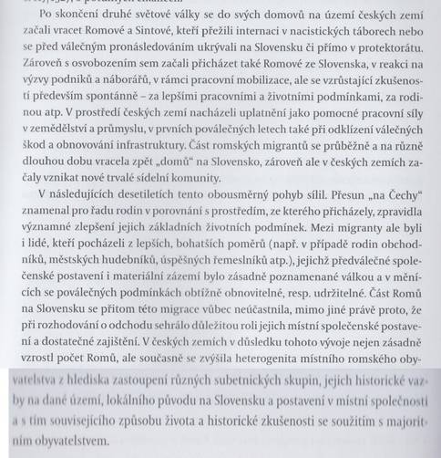 poválečná migrace romů