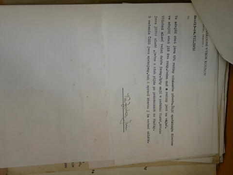 archiválie z SOA Louny 