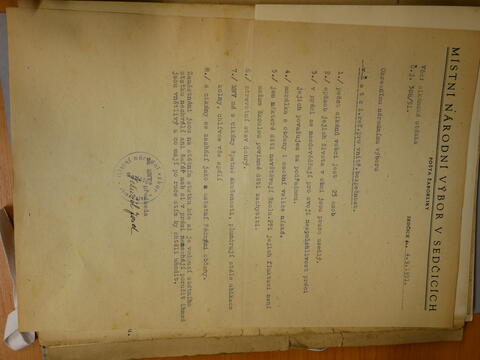 archiválie z SOA Louny 