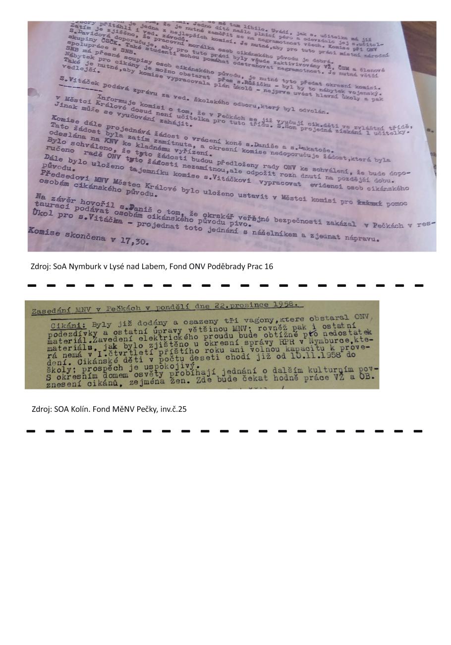 Ukázky archivních zpráv 2