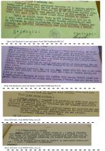 Ukázky archivních zpráv